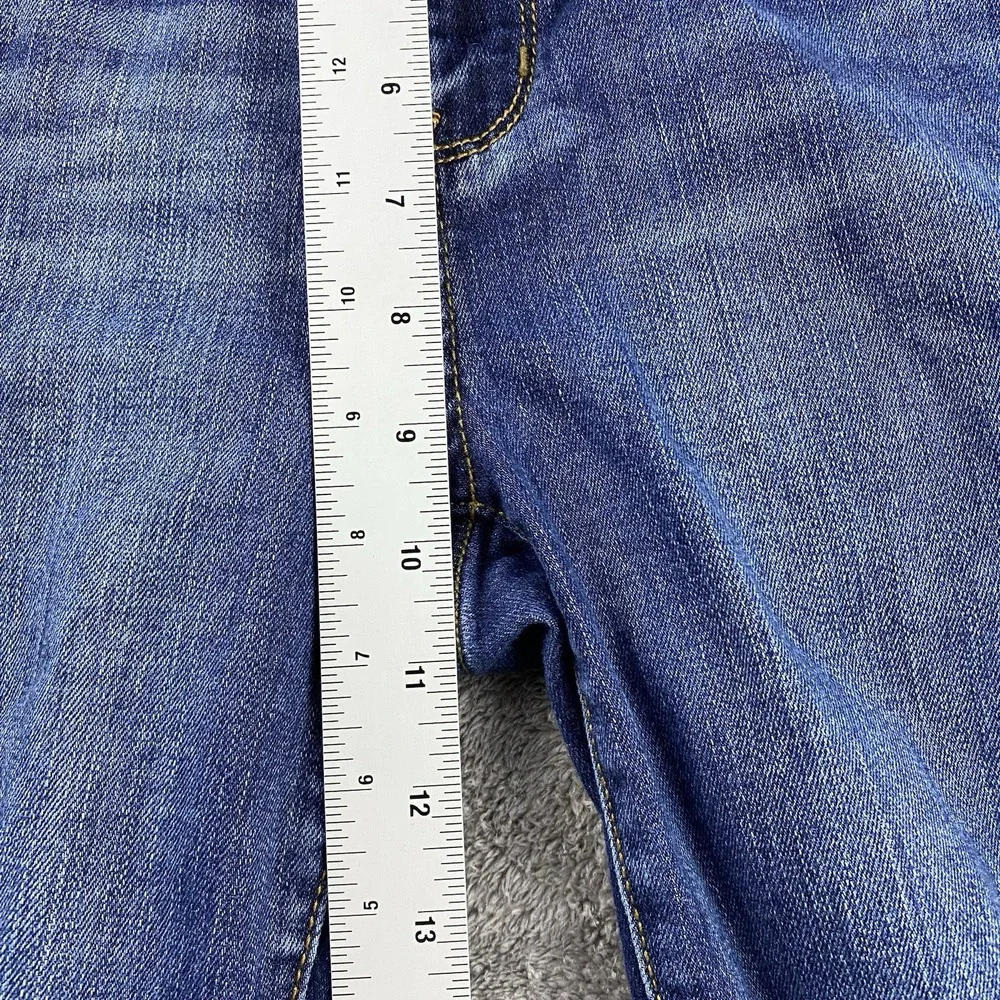 Judy Blue Skinny Fit Capri‎ Jeans Womens 7/28 Blue Mid Rise Denim